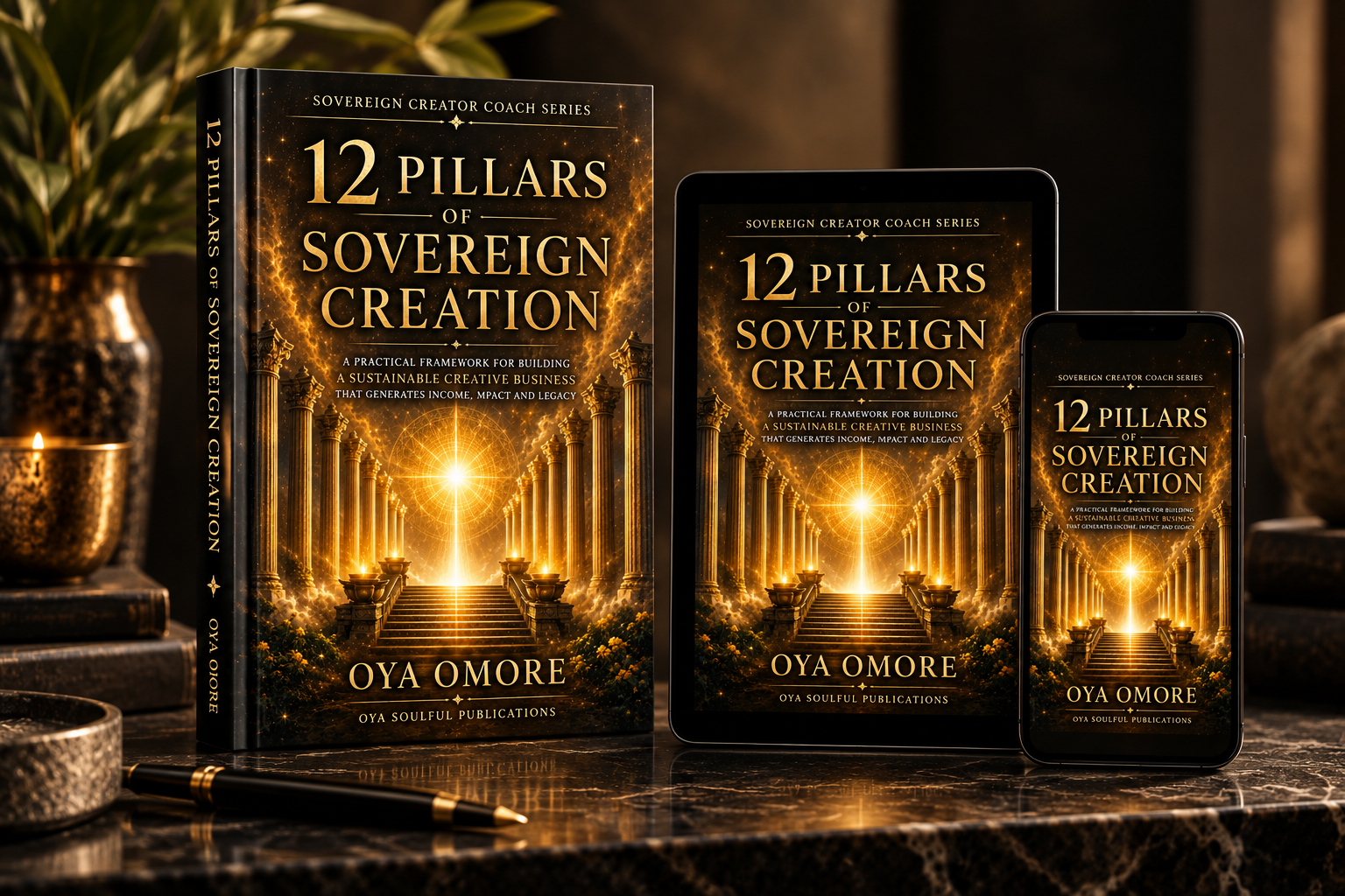 12 Pillars of Sovereign Creation digital edition by Oya Omore